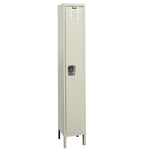 List Industries Fully Assembled Premium Locker, 12" W x 12" D x 78" H, 1-Tier, 1-Wide, Tan - U1228-1A-PT - 1 Each