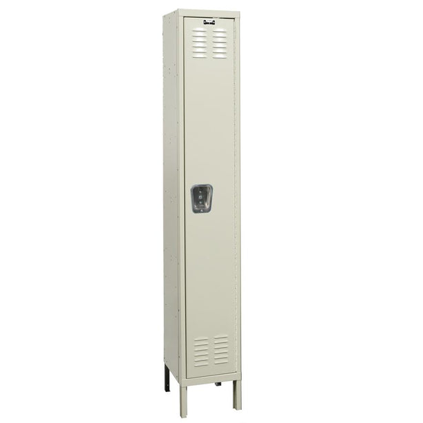 List Industries Fully Assembled Premium Locker, 12" W x 18" D x 78" H, 1-Tier, 1-Wide, Tan - U1288-1A-PT - 1 Each