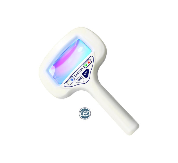 BURTON MEDICAL PRODUCTS Ultraviolet Woods Lamps with Magnifier UV604LED 1 Each - MDL-MDRUV604LED