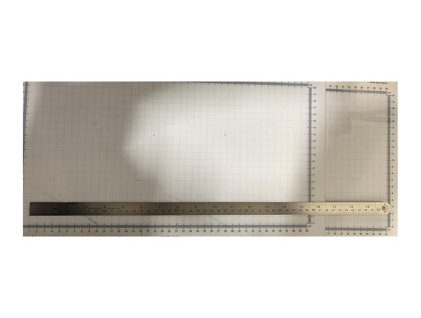 Metal Ruler, Graduated in Millimeters and Inches, Konig Measuring Instruments - MDS0234050 - 1 Each
