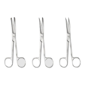 Furst Curved-on-Flat Standard Operating Scissors - MDS0810311F - 1 Each - MDL-MDS0810311F