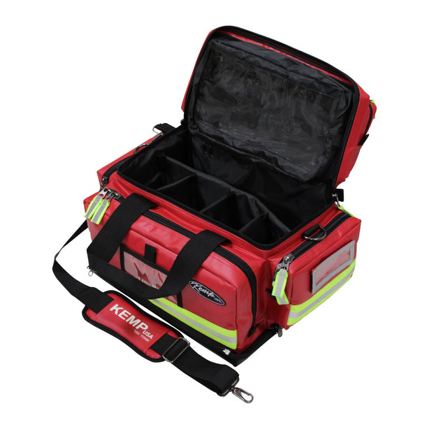 Kemp Usa Kemp Premium Tarpaulin Fluid-Resistant Nylon EMS Bag 10-104-RED-TPN - 1.0 Each