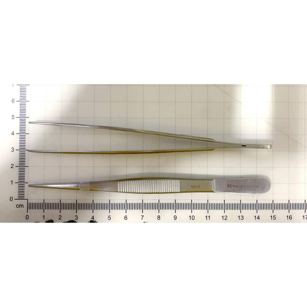 Narrow Tip Dressing Forceps - MDS1011014 - 1 Each - MDL-MDS1011014