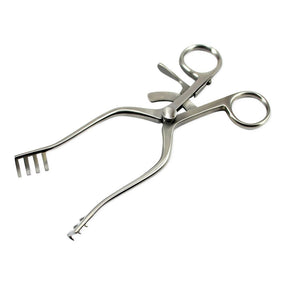 Weitlaner Retractor, 3 x 4 Prongs, Sharp, 9.5