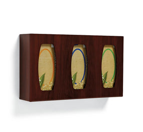 BOWMAN MANUFACTURING COMPANY, INC. Faux Wood Glove Dispensers GL030-0233 4 Each - MDL-MDS193098CW