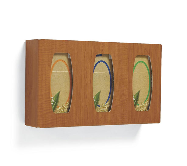 BOWMAN MANUFACTURING COMPANY, INC. Faux Wood Glove Dispensers GL030-0223 4 Each - MDL-MDS193098MW