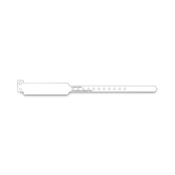 Centurion Tamper-Resistant Adhesive Closure ID Bands - MDS240UCD - 250 Each - MDL-MDS240UCD