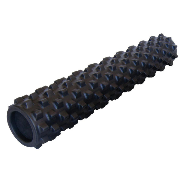 Fabrication Enterprises RumbleRoller Foam Massage Roller, Extra-Firm, 6" x 31", Black - 30-2370 - 1 Each