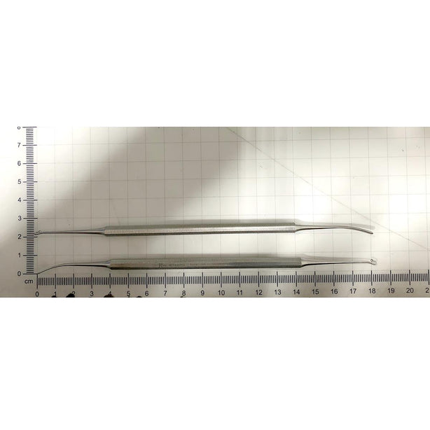7"(17.8 cm) Double-Ended Varady Vein Hook with Micro Spatula and Probe, Phlebectomy Extractors / - MDS4441124 - 1 Each