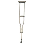 Medline Basic Aluminum Crutches - MDS50514-10 - 10 Pair - MDL-MDS50514-10