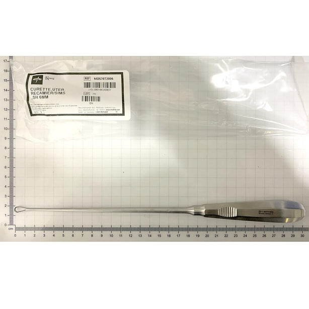 Recamier-Sims Uterine Curettes - MDS7072006 - 1 Each - MDL-MDS7072006
