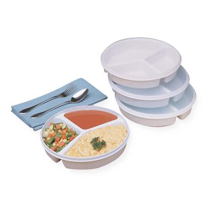 Partitioned Scoop Dish with Lid - 745270000 - 1 Each - MDL-MDS745270000