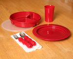 MADDAK INC Deluxe Redware Tableware Set 745380001 1 Set - MDL-MDS745380001