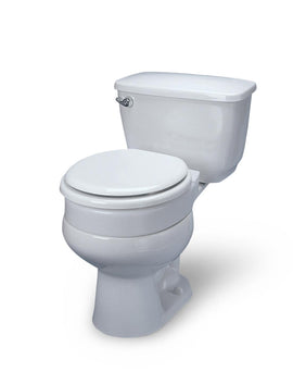 Maddak Inc Maddak Hinged Raised Toilet Seats with Lid 72571-6005 1.0 Each-MDL-MDS80324ME