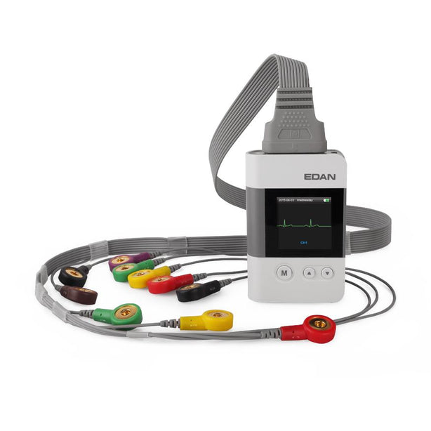 Edan Instruments SE-2003 Monitor and Accessories ECG Cable with 12-Lead Holter - 01.57.471451013 - 1 Each
