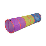 FLAGHOUSE Kids' See-Through Crawl Tunnel, 6' L x 19" dia. - 38879 - 1 Each