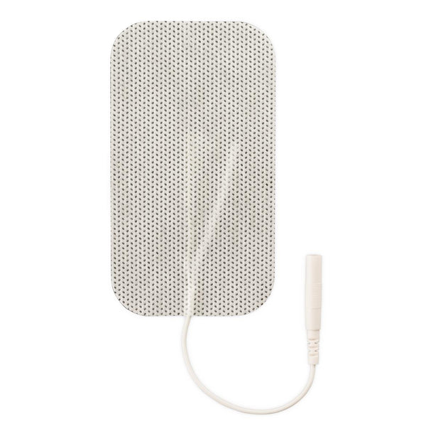 Compass Brands Reusable with Molded Connector SuperStim Cloth Electrode, 2" x 3.5", 4 per pk - EF2035WC2 - 4 Each