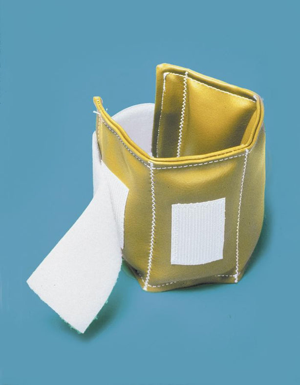 Fabrication Enterprises The Rehabilitation Wrist and Ankle 10-0215 Cuff Weight, Brown, 10 lb. - MDL-MDSP100215 - 1 Each
