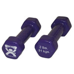 FABRICATION ENTERPRISES INC CanDo Vinyl-coated Iron Dumbbells 10-0551-2 2 Each - MDL-MDSP1005512