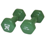 FABRICATION ENTERPRISES INC CanDo Vinyl-coated Iron Dumbbells 10-0552-2 2 Each - MDL-MDSP1005522