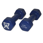 FABRICATION ENTERPRISES INC CanDo Vinyl-coated Iron Dumbbells 10-0554-2 2 Each - MDL-MDSP1005542
