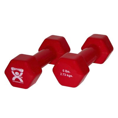 FABRICATION ENTERPRISES INC CanDo Vinyl-coated Iron Dumbbells 10-0555-2 2 Each - MDL-MDSP1005552