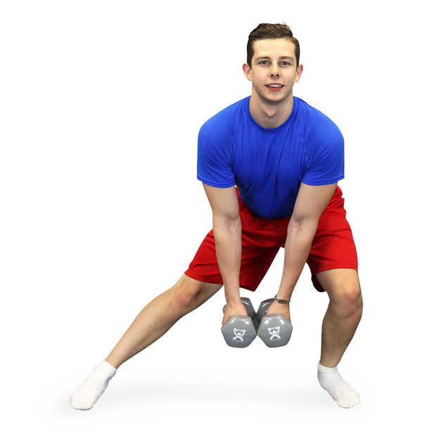 FABRICATION ENTERPRISES INC CanDo Vinyl-coated Iron Dumbbells 10-0560-2 1 Each - MDL-MDSP1005602