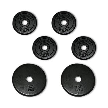 Fabrication Enterprises Inc Iron Weight Plates for Barbells 10-0613 - 1.0 Each - MDL-MDSP100613