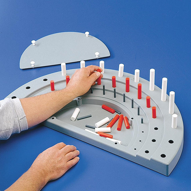 Semicircular Peg Board - 10-1159 - 1 Each - MDL-MDSP101159