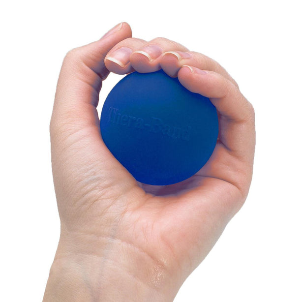 Performance TheraBand Exerciser Hand Ball, Blue, Level 1 - MDSP101333