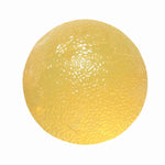 Fabrication Enterprises CanDo Squeeze Ball Hand Exerciser, Gel, Yellow, Level 2 - MDSP101491