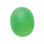 Fabrication Enterprises CanDo Oval Squeeze Ball Hand Exerciser, Gel, Green, Level 4 - MDSP101893