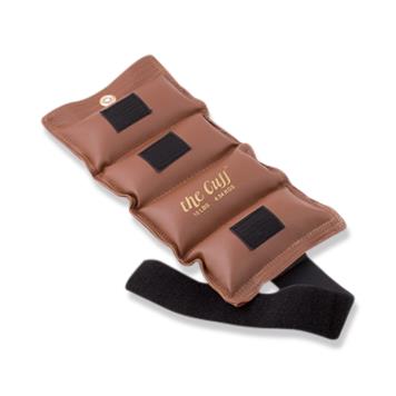 Fabrication Enterprises The Cuff Deluxe Ankle And Wrist Weight, Brown (10 Lb.) - 224899 - 1 Each