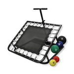 Fabrication Enterprises Medicine Square Ball Rebounder, 5-Piece Set (2, 4, 7, 11, 15 lb. Balls) - 450254 - 1 Set