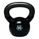 Fabrication Enterprises CanDo Kettleballs Can Do Kettlebell, Vinyl-Coated, Black, 20 lb. - MDSP103195