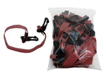 Fabrication Enterprises CanDo Kit Adjustable Exercise Band, Red, Level 3, Light, Set of 10 - MDSP10320210