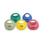 Fabrication Enterprises Inc CanDo One-Handle Medicine Ball 509789 - 1.0 Set
