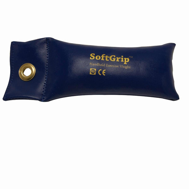 Fabrication Enterprises CanDo SoftGrip Hand Weight, Blue, 2.25 lb. - MDSP103541