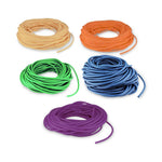 Fabrication Enterprises Inc Val-u-Tubing Low-Powder Latex Resistive Exercise Tubing 1066053 - 1.0 Set