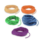 Fabrication Enterprises Inc Val-u-Tubing Low-Powder Latex Resistive Exercise Tubing 1069706 - 1.0 Set