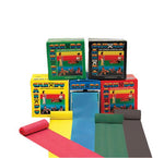 CanDo Latex Exercise Band, 50 yd. Roll, Levels 1-5, Set of 5, Medline - 1215803 - 1 Each