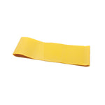 Fabrication Enterprises Stretch Latex CanDo Exercise Loop, 10"L, Yellow, Extra-Light Resistance - 1224203 - 1 Each