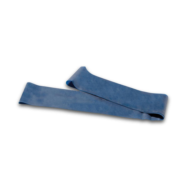 Fabrication Enterprises Stretch Latex CanDo Exercise Loop, 30"L, Blue, Heavy Resistance - 1239909 - 1 Each