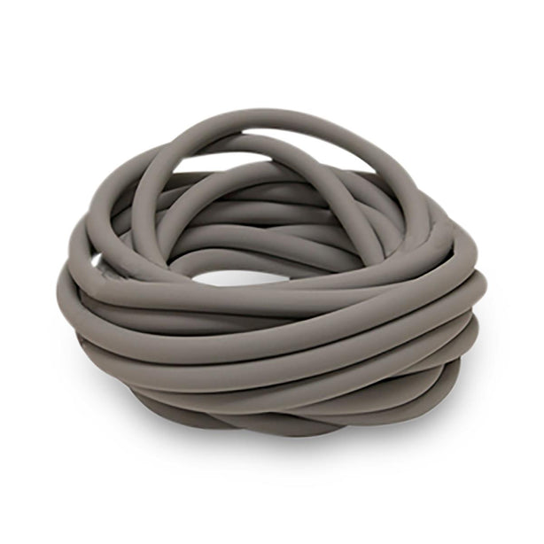 Fabrication Enterprises Sup-R Tubing Resistive Exercise Tubing, 25' Roll, 2X-Heavy, Silver - 1452480 - 1 Each