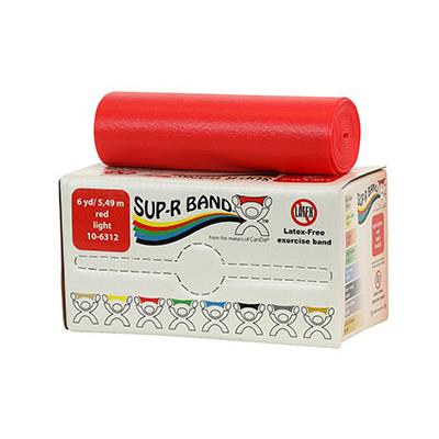 Fabrication Enterprises Exercise Sup-R Band, Red, 6 yd. - MDSP106312
