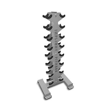 Fabrication Enterprises Inc Inflight Fitness 8-Pair Vertical Dumbbell Rack 1914511 - 1.0 Each
