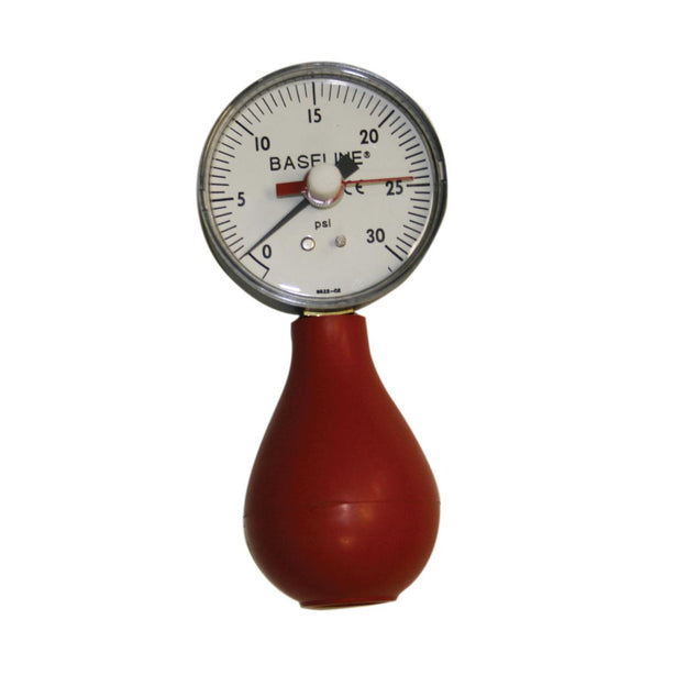 Fabrication Enterprises Baseline Pneumatic Dynamometer with Reset, Squeeze Bulb, 30 psi - MDSP120291