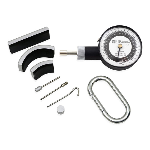 Fabrication Enterprises Manual Muscle Testers Baseline Mechanical Dynamometer, Push / Pull, 60 lb. - 12-0303 - 1 Each