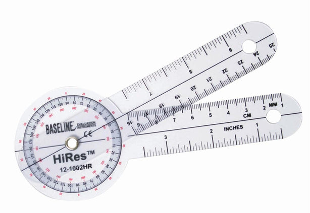 Fabrication Enterprises Inc Baseline Plastic Goniometers - MDSP121002HR