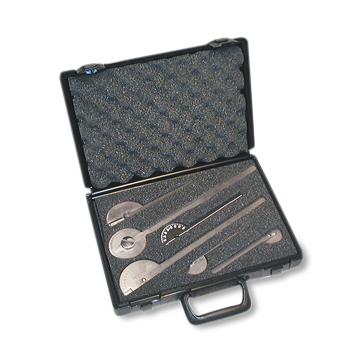 Fabrication Enterprises Baseline Metal Goniometer, 6-Piece Set, Stainless Steel - MDSP121043